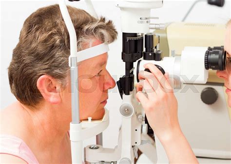 Routine Optical Exam | Stock image | Colourbox