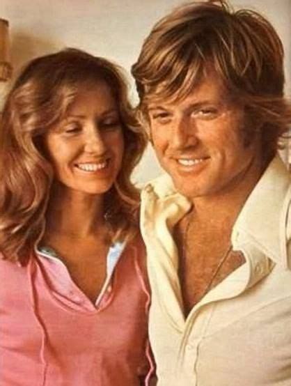 ROBERT REDFORD With his first wife Lola, mother of their four children ...