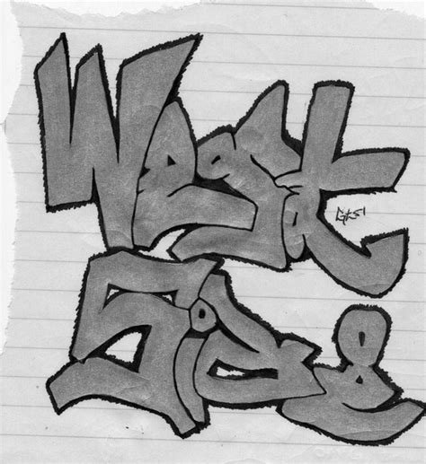 West Side "Graffiti" by G | ArtWanted.com