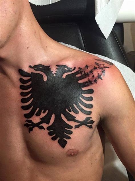 Albanian Eagle Tattoo Design ` Albanian Eagle Tattoo Design | Albanian tattoo, Eagle tattoo, Tattoos