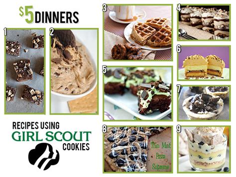 10 Recipes Using Girl Scout Cookies - $5 Dinners | Budget Recipes, Meal ...