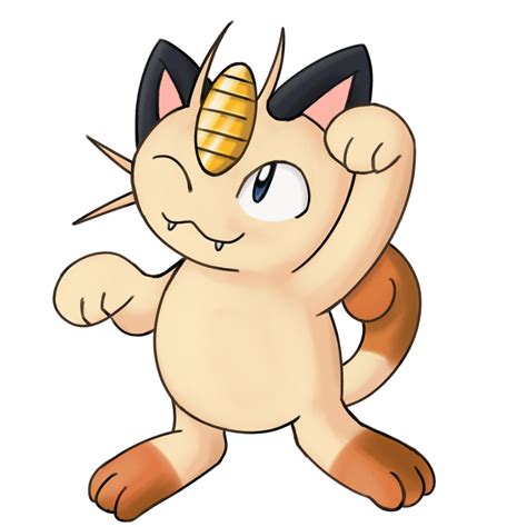 Meowth by TefiMk on DeviantArt