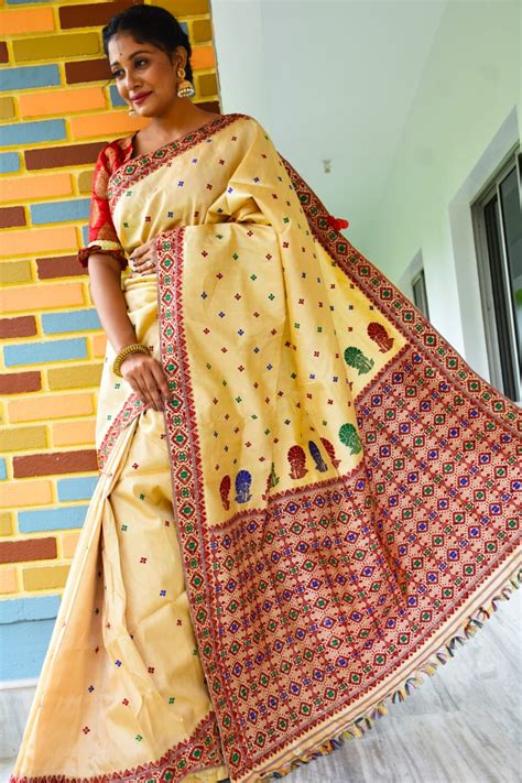 Assam silk saree