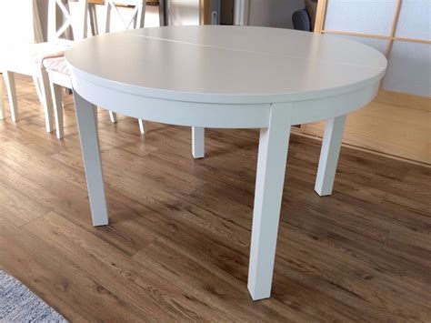 Round Extendable Dining Table And Chairs Ikea ~ Round Extendable Dining Table Save Space In ...