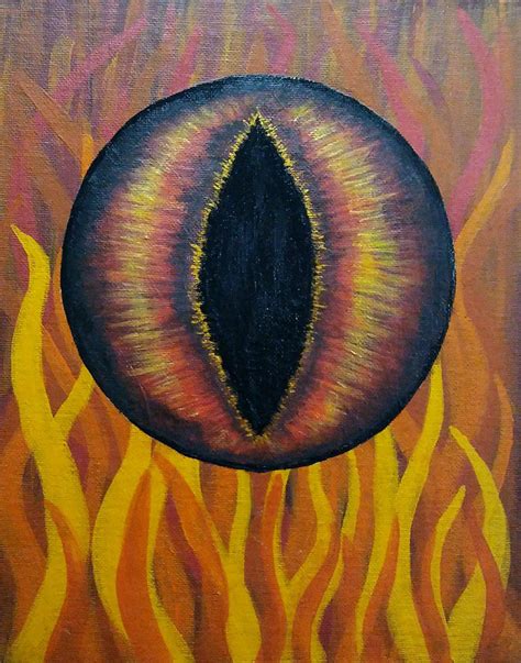 Dragon Eye Painting by Gailavira on DeviantArt