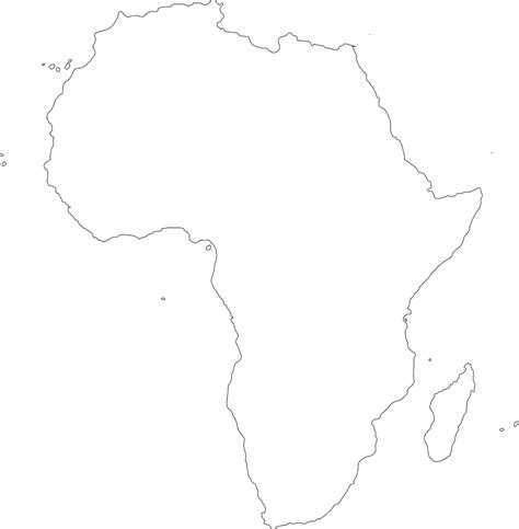 Africa Map PNG HD Image - PNG All | PNG All