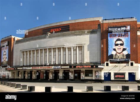 Exterior of the Hammersmith Apollo venue in Hammersmith in West Stock ...