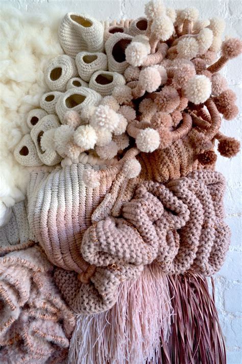 ESSPEER | Textile fiber art, Crochet art, Crochet wall art