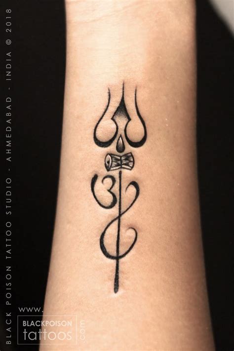 Trishul trident om tattoo – Artofit