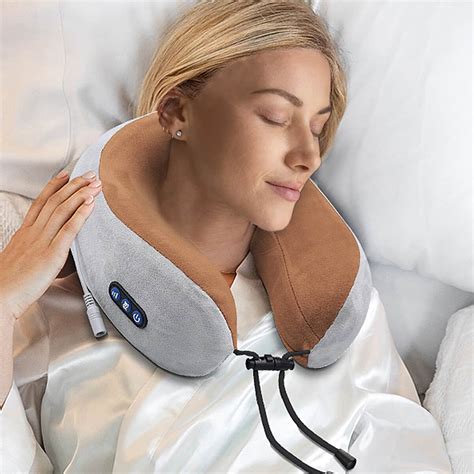 Buy EVERTONE Memory Foam Neck Pillow Built-in Vibration Motor at ShopLC.