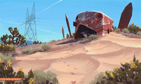 The Incredible Work of Simon Stålenhag | Landscape concept, Concept art ...