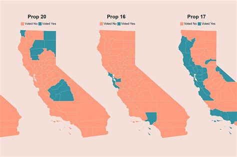 Election maps show how L.A. has aligned with S.F. and Bay Area in ...