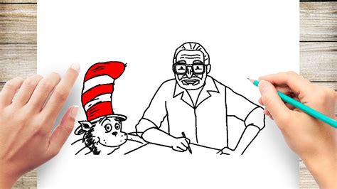 How to Draw Dr Seuss Step by Step - YouTube