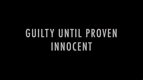 Guilty Until Proven Innocent Teaser Trailer - YouTube