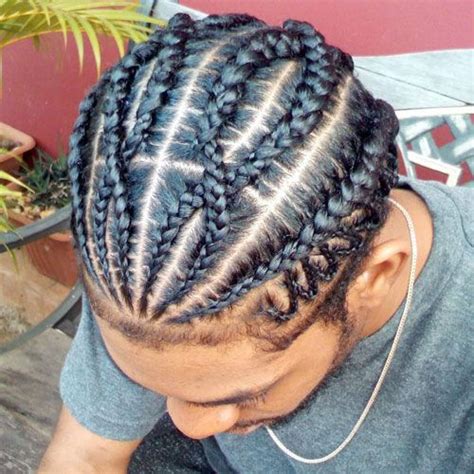 29+ Cornrow Braid Hairstyles Men - GarrettAdelyn