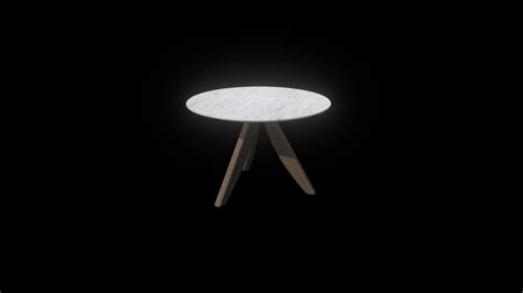 Circus Marble Coffee Table | cm Ø 75 x H.50 - Download Free 3D model by ...
