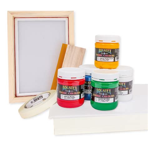 Screen Printing Starter Pack - Print Making | CleverPatch - Art & Craft Supplies