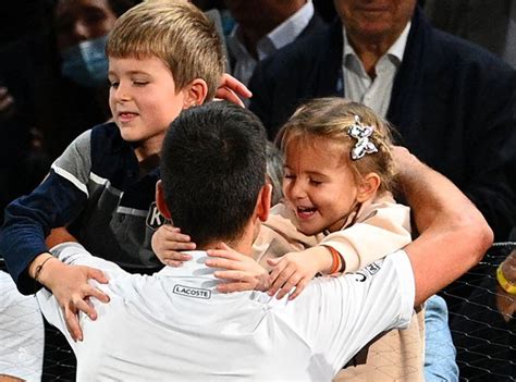 Why Novak Djokovic is so happy to have his wife, son, and daughter ...