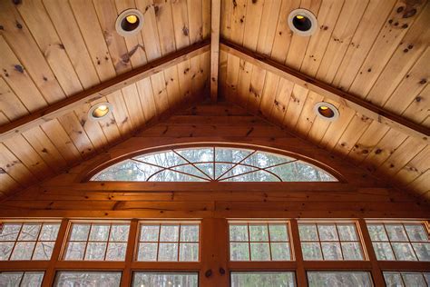 Knotty Pine Ceilings Look Super In Almost Any Style Home