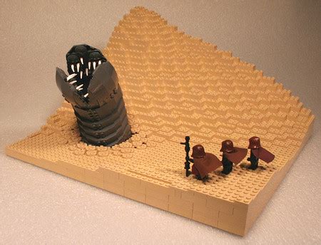 lego-dune-sandworm | Robert Purdy | Flickr