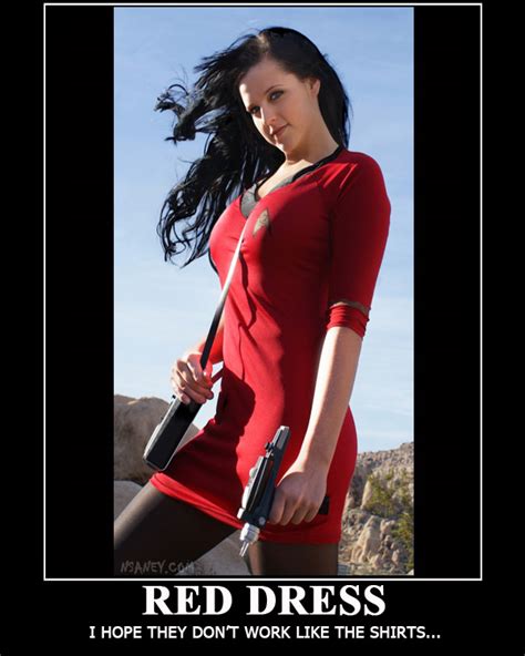 Nsaney'z Posters II: Star Trek Babe: Red Shirt, The Expendable Crew Member