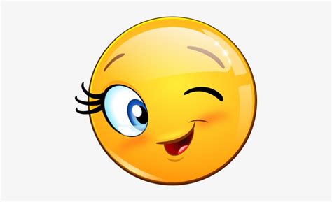 Collection Of Free Blinking Clipart Emoticon - Smiley Clin D Oeil ...