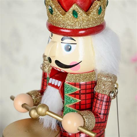 1/4/5/6pcs Wooden Handpainted Christmas Nutcracker Walnut Puppet Xmas ...