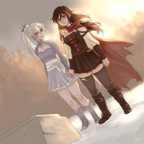 Winter visit by yuri-murasaki | Rwby, Online art gallery, Light in the dark