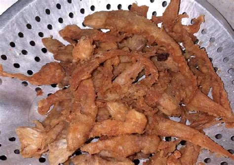 Resep Ikan asin bulu ayam goreng kriuk yang Lezat Sekali | Kreasi Masakan