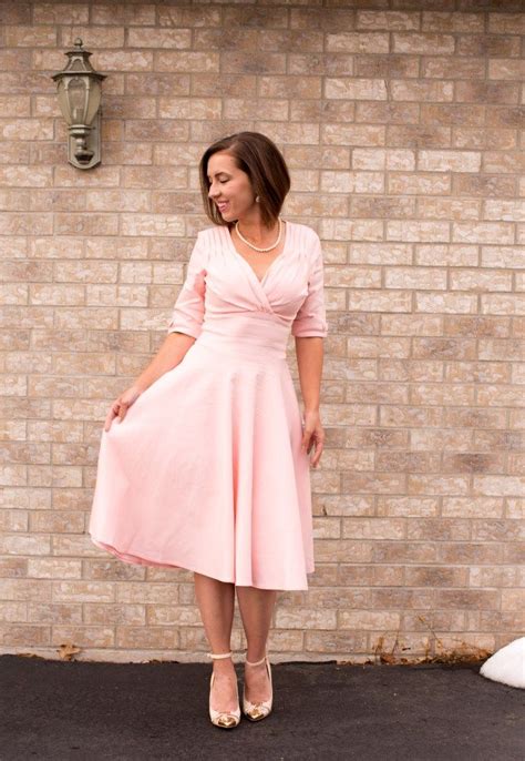 Spring + Easter Outfit Idea | Women easter outfits, Pink swing dress, Swing dress