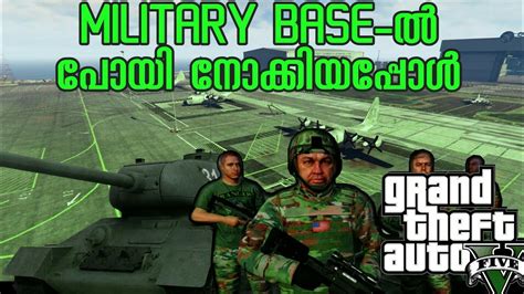 Military Base In GTA 5 | Malayalam Gameplay - YouTube