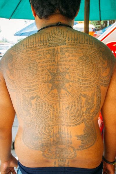 Sak Yant Tattoo: Blessed By A Monk In Thailand (My Experience)