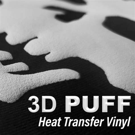 3D Puff GoodPeel Heat Transfer Vinyl 50cm x 1meter | Shopee Philippines