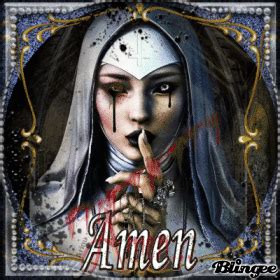 Reto Gothic Nun (January 29, 2019) | Blingee.com
