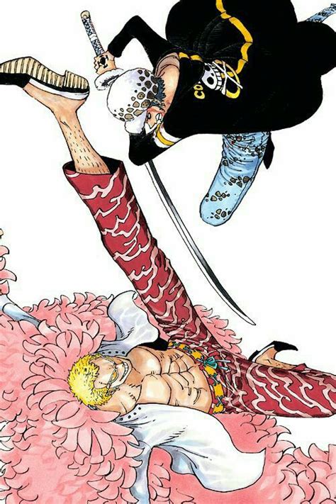 Doflamingo vs Law One Piece Comic, One Piece Fanart, Manga Anime One ...