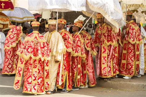 Timket, the Ethiopian Orthodox Celebration of Epiphany Editorial Image ...