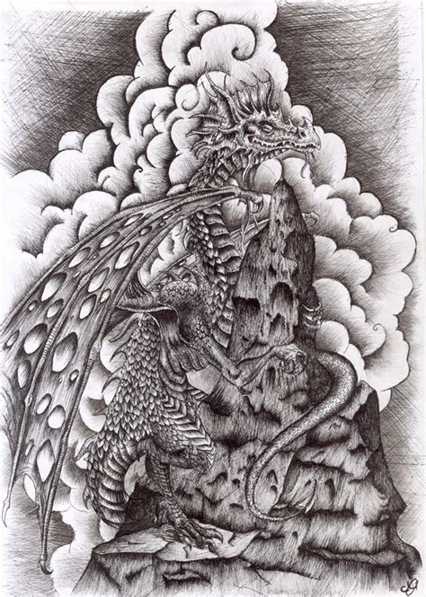 European dragon by MiaLaia on DeviantArt