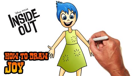 How to Draw Joy (Inside Out)- Simple Drawing Lesson | Joy inside out, Inside out joy drawing ...