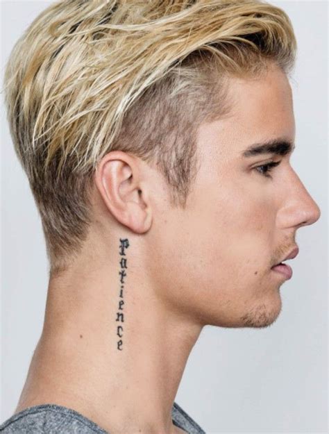 Justin Bieber Tattoo Neck: A Look Into His Iconic Design Choices