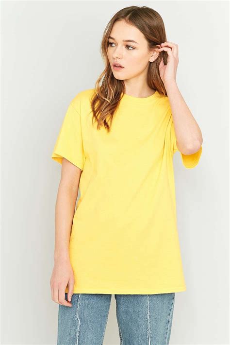 BDG Plain Yellow T-shirt