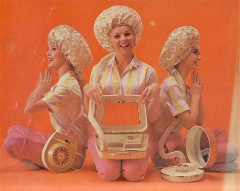 Classic soft bonnet dryer ad | Retro, Kitschy, Vintage