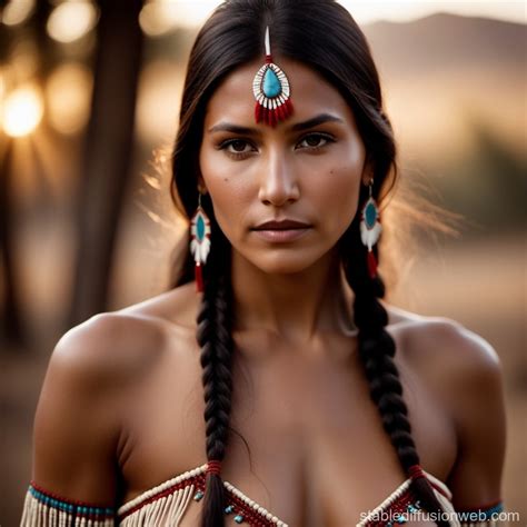 Cultural Representation of Native American Women | Stable Diffusion Online