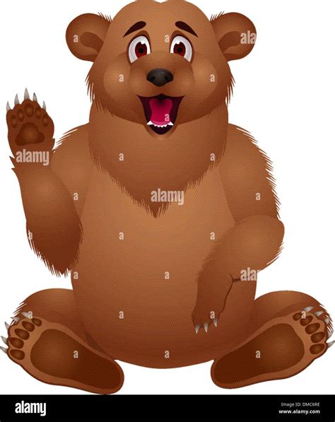 Grizzly bear waving hi-res stock photography and images - Alamy