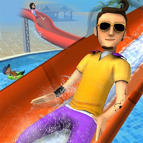Aqua Park Speed Coaster Slide Cool Water Race Simulator Game by Multi Touch Studio