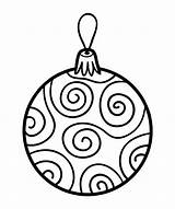Christmas Ornaments To Color  10 Free PDF Printables Printablee sketch template