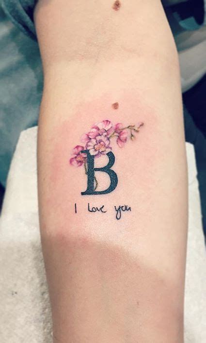 Letter B Tattoo Simplistic Tattoos Girl Photography S - vrogue.co