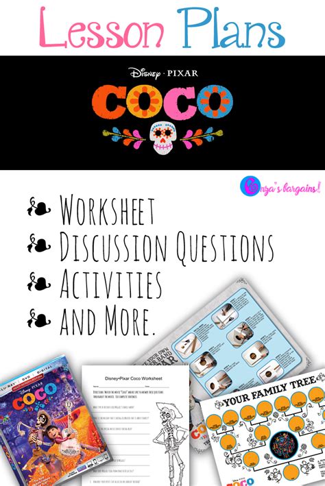 Disney•Pixar Coco Lesson Plans | Disney lessons, Movie lesson plans ...