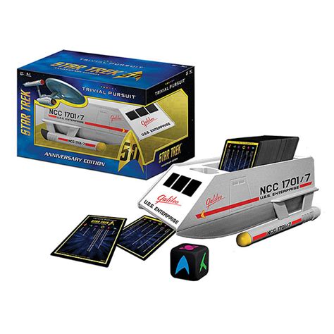 Star Trek 50th Anniversary Trivial Pursuit - GeekAlerts