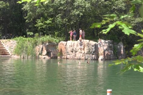 New Swimming Quarry Makes A Splash, Officially Open For Your Enjoyment [VIDEO]