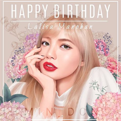 HAPPY BIRTHDAY LISA 💗💗💗💗💗💗 LALISA BLACKPINK . . . . . . . . . . . . # ...